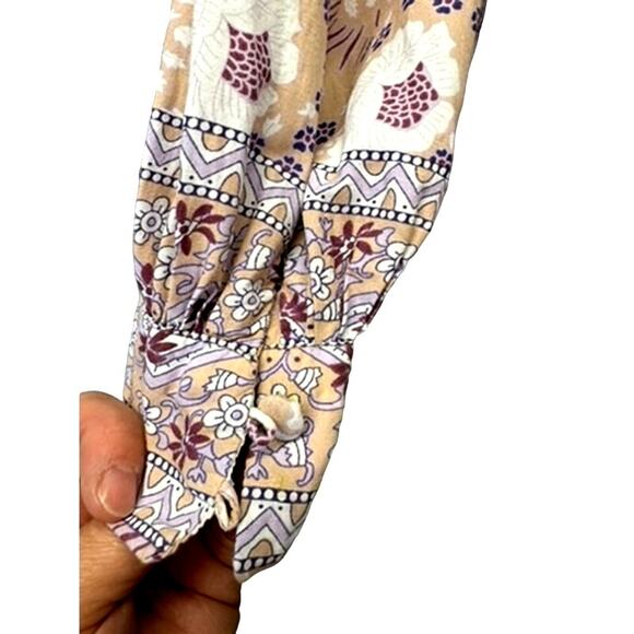 NATALIE‎ MARTIN GEORGIA WRAP - VINTAGE FLOWERS AMETHYST Size Small - Picture 7 of 16